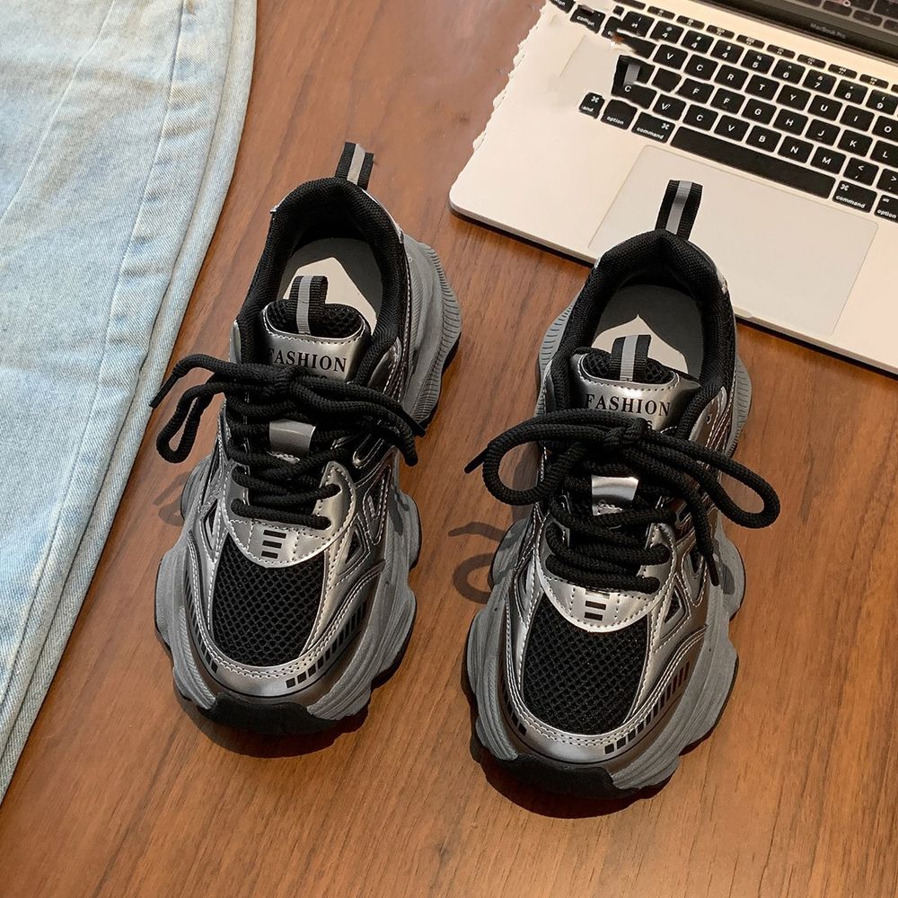 Thick Soled Casual Sneakers