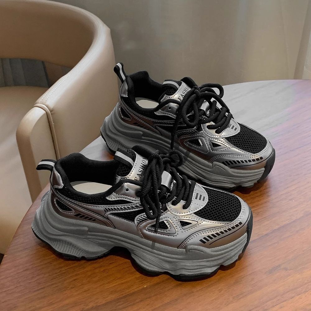 Thick Soled Casual Sneakers