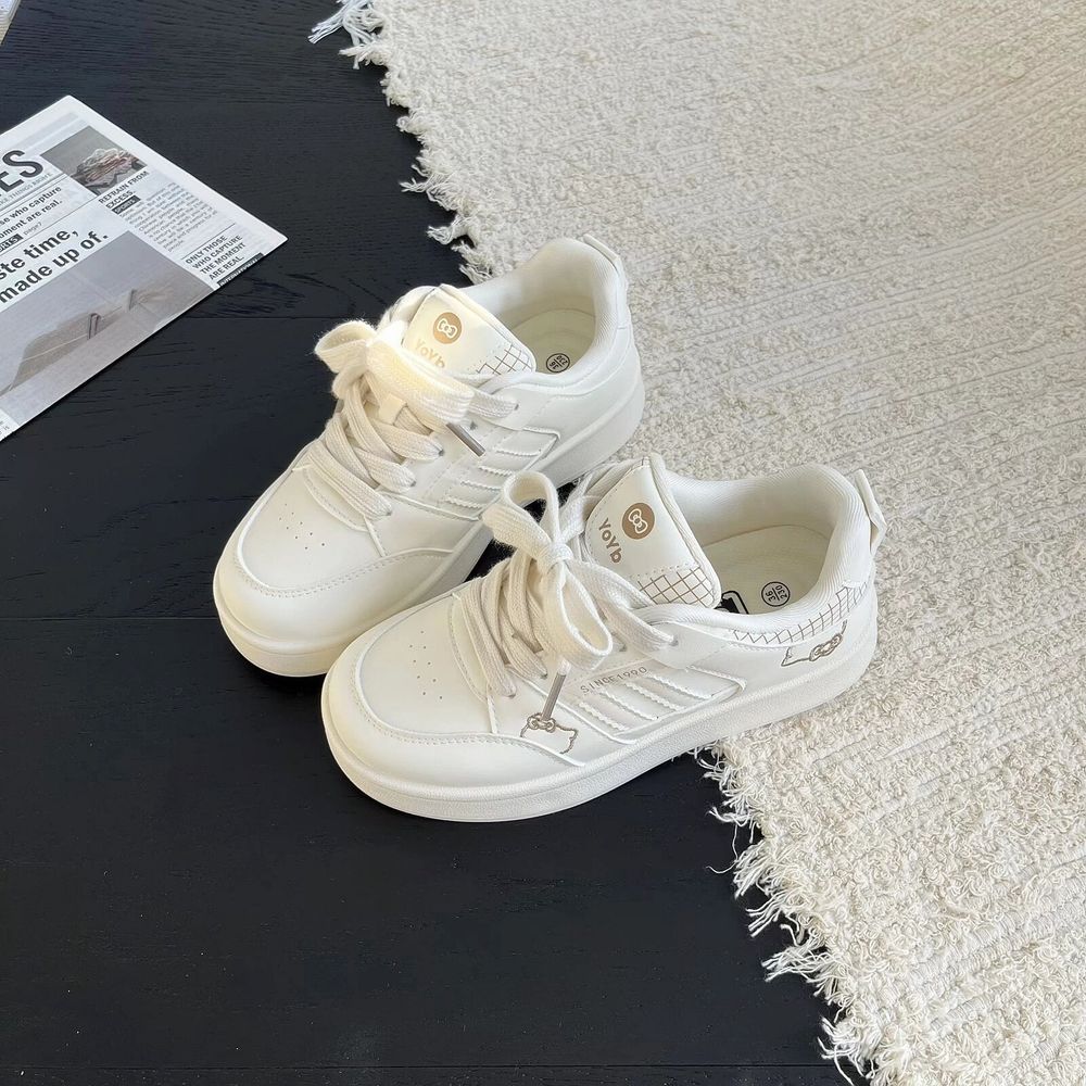 Thick Soled Casual Sneakers