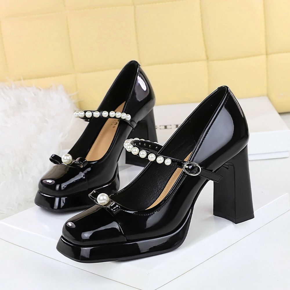 Platform Mary Jane Shoes