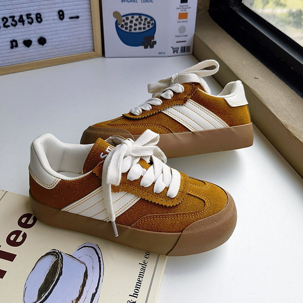 Trendy  Thick Soled Sneakers