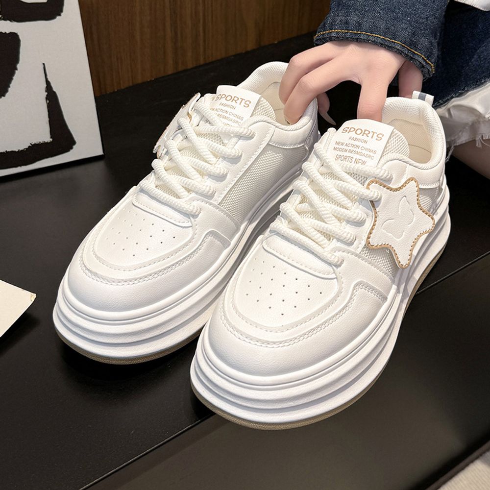 Thick Soled Casual Sneakers