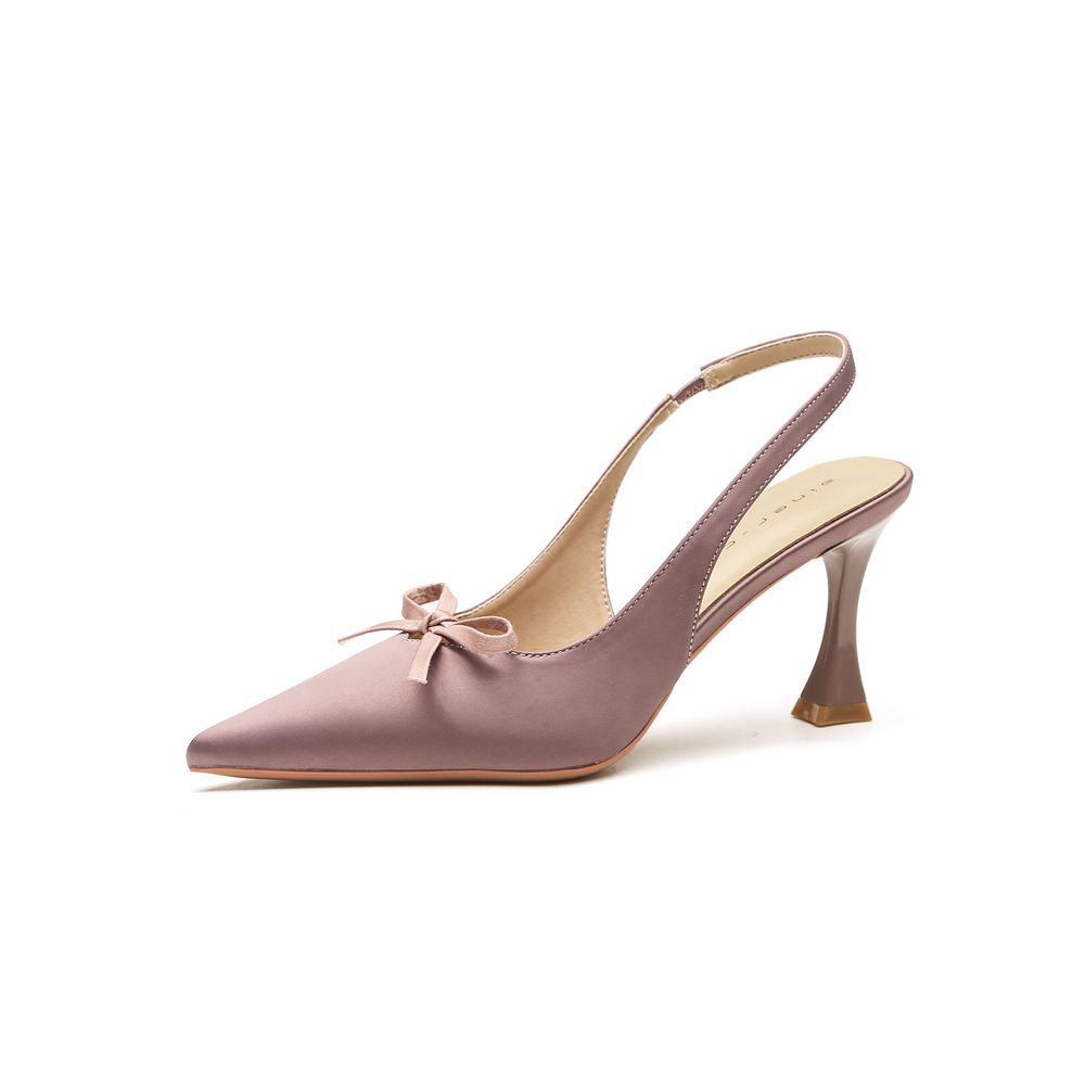 Bowtie Slingback Heels