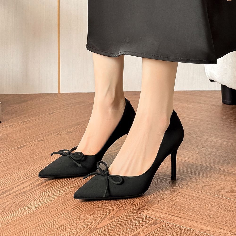 Bowtie Stiletto Heels