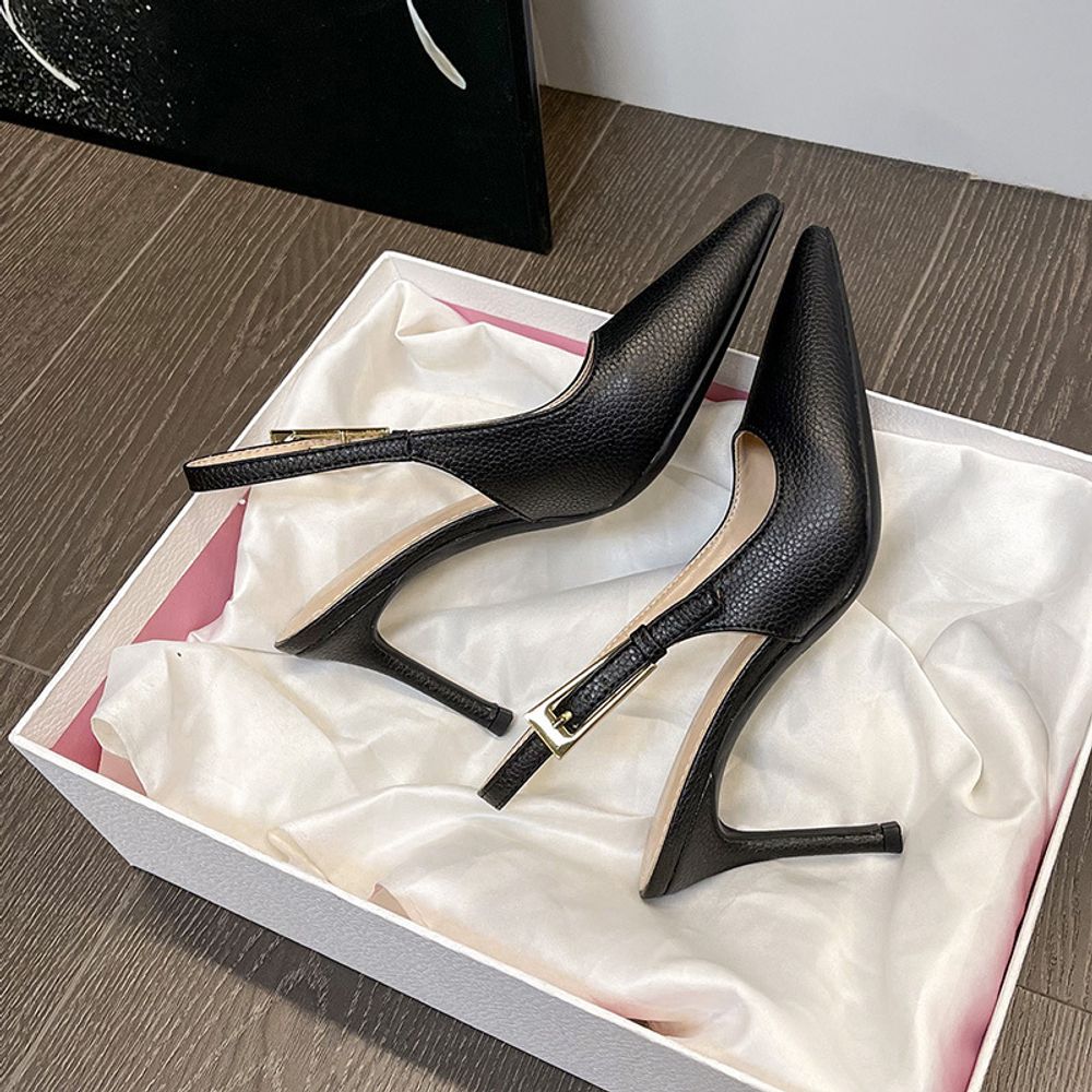 Slingback Pointed Heels