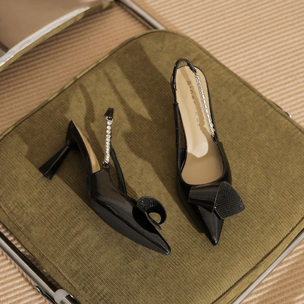 Premium Design Slingback Heels