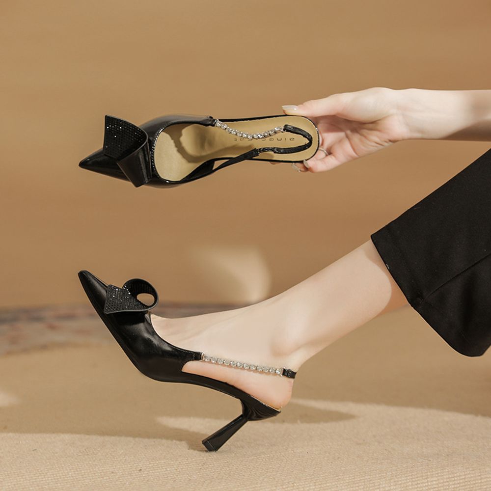Premium Design Slingback Heels