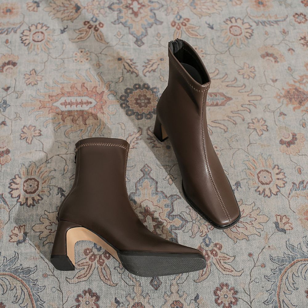 Thick Heeled Boots