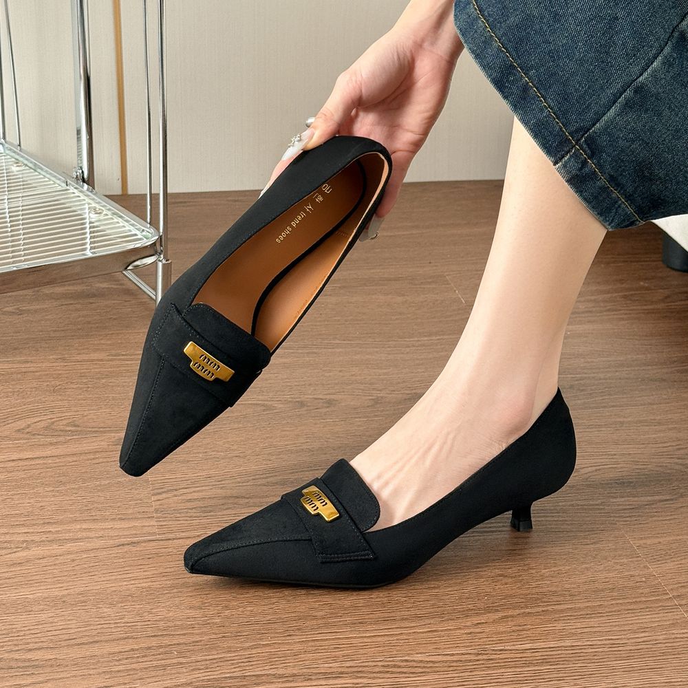 Premium Low Heeled Loafers