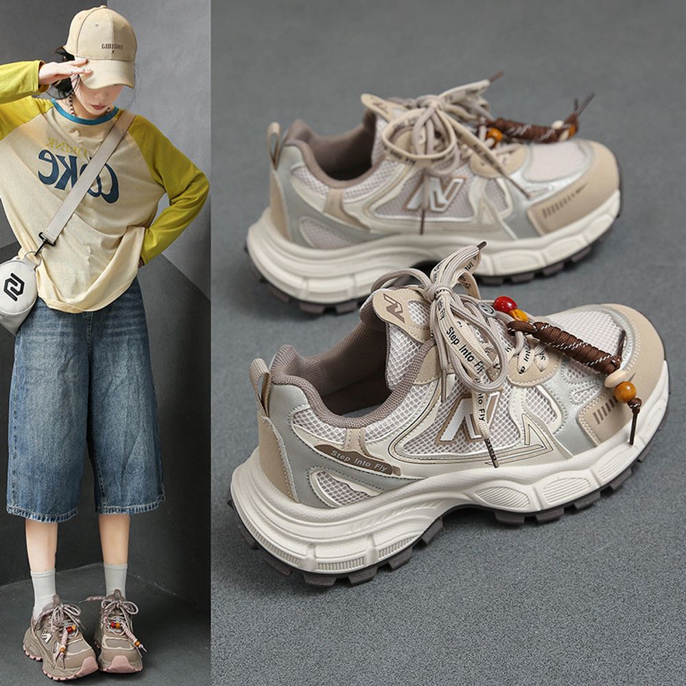 Thick-Soled Casual Sneakers