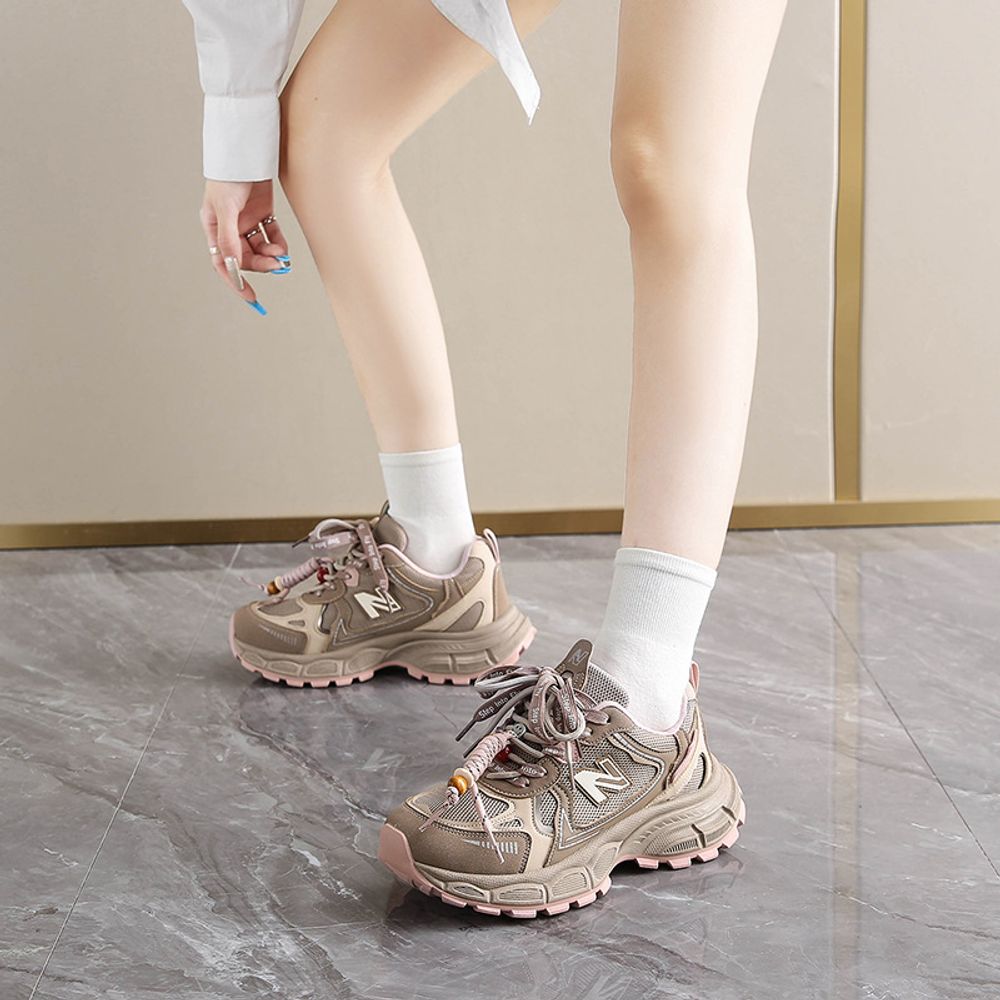 Thick-Soled Casual Sneakers