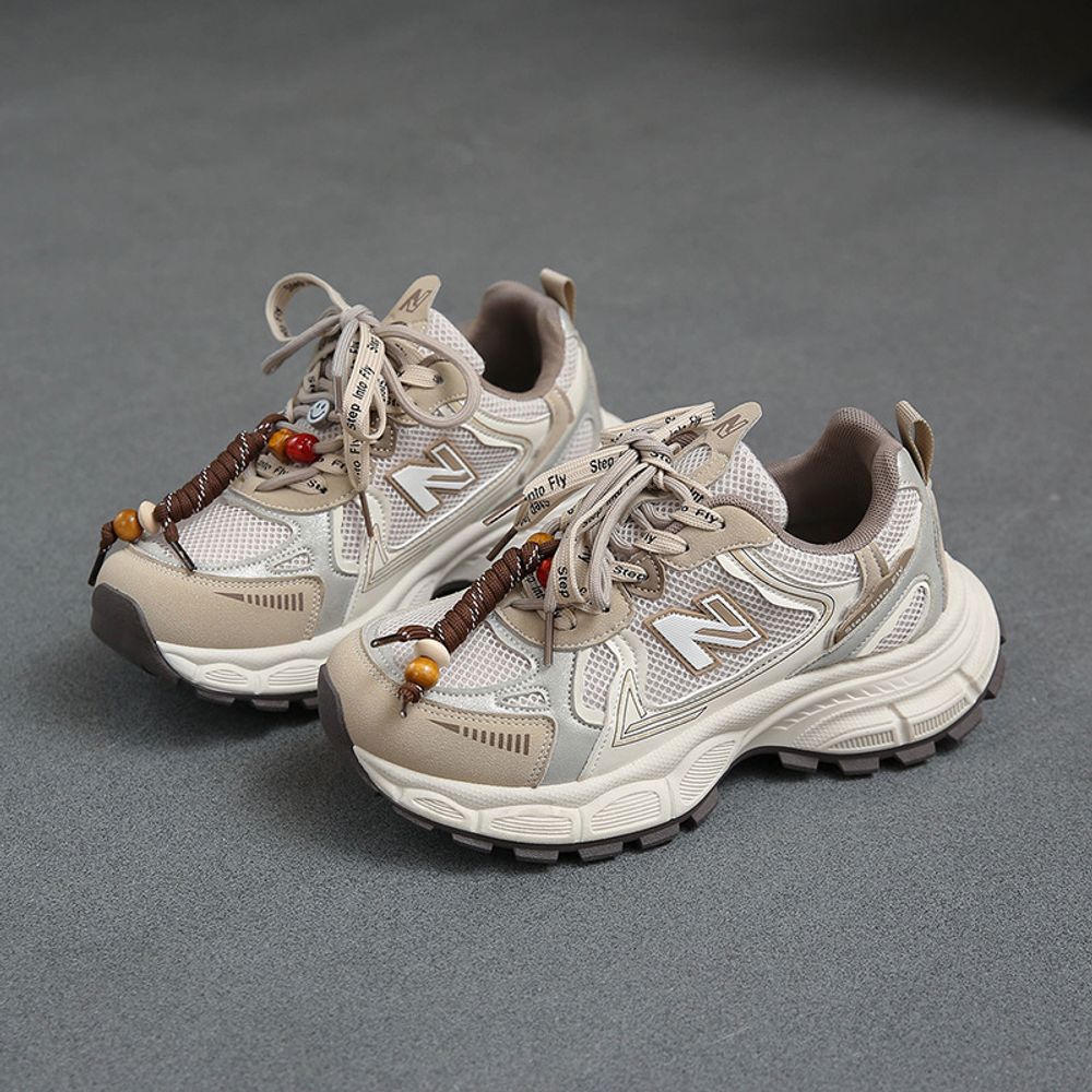 Thick-Soled Casual Sneakers