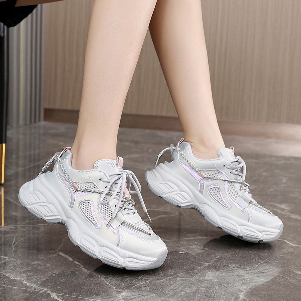 Thick-Soled Casual Sneakers