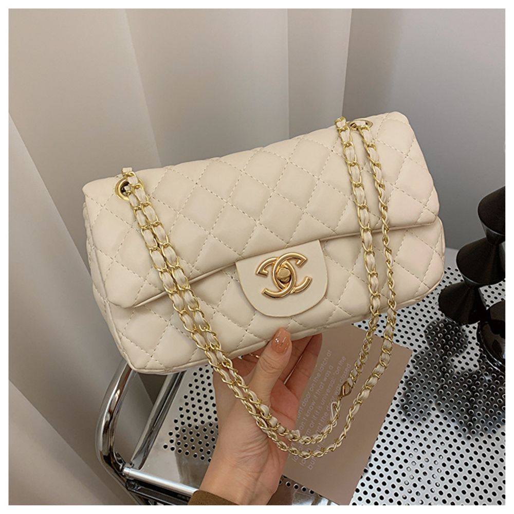 Diamond Shaped Messenger Bag