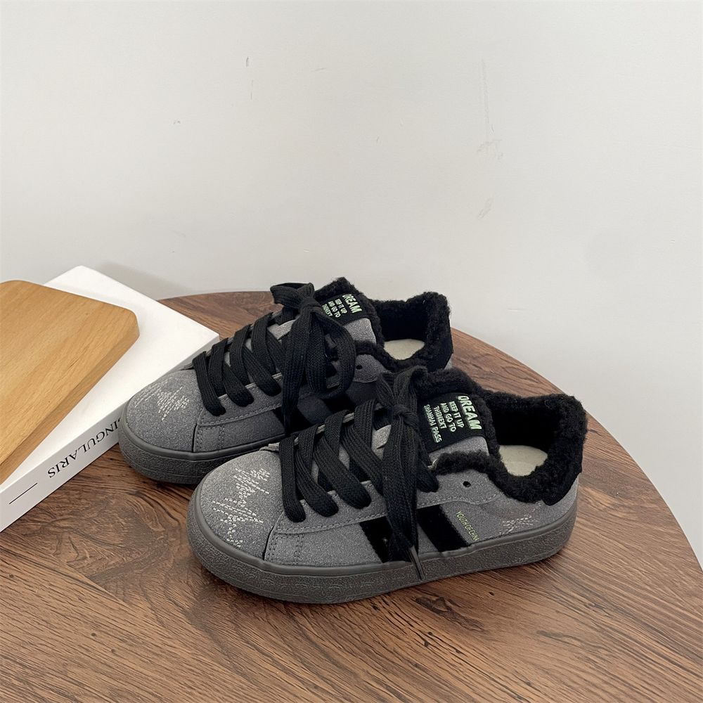 Thick Soled Winter Sneakers