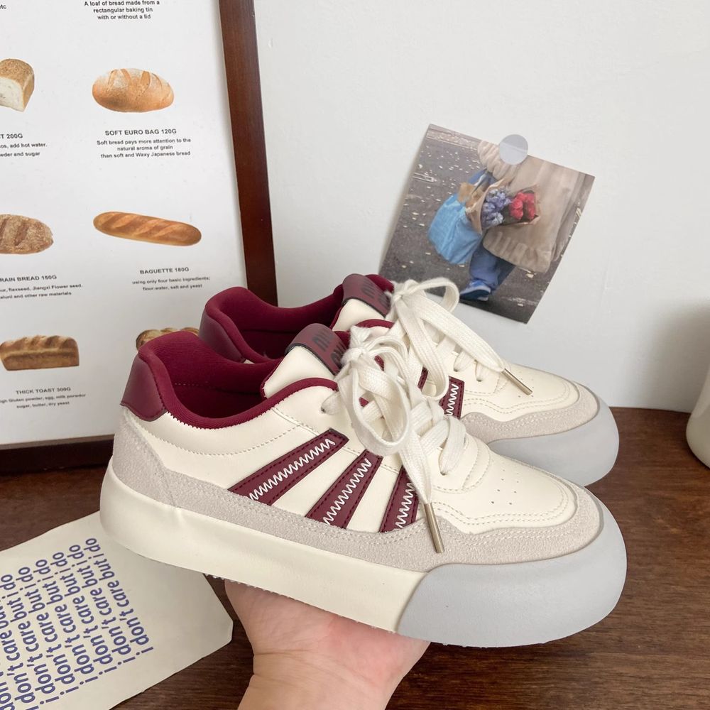 Thick Soled Casual Sneakers