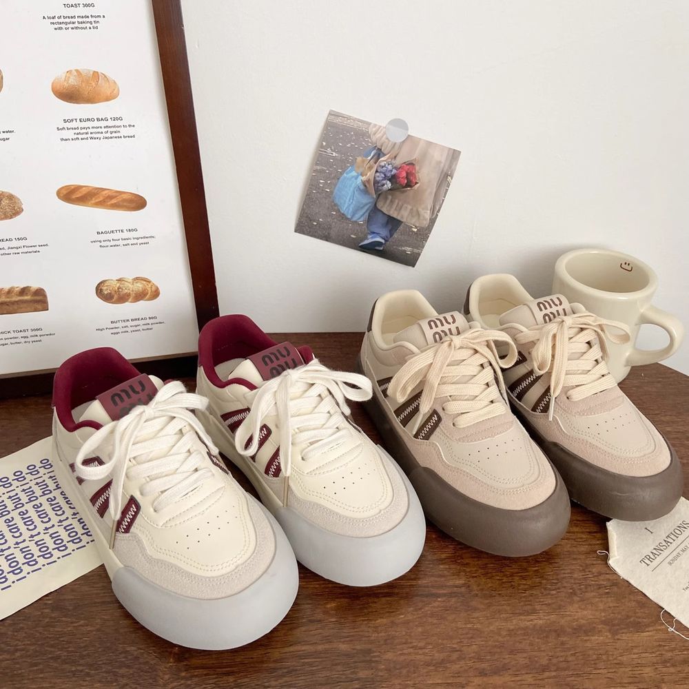 Thick Soled Casual Sneakers