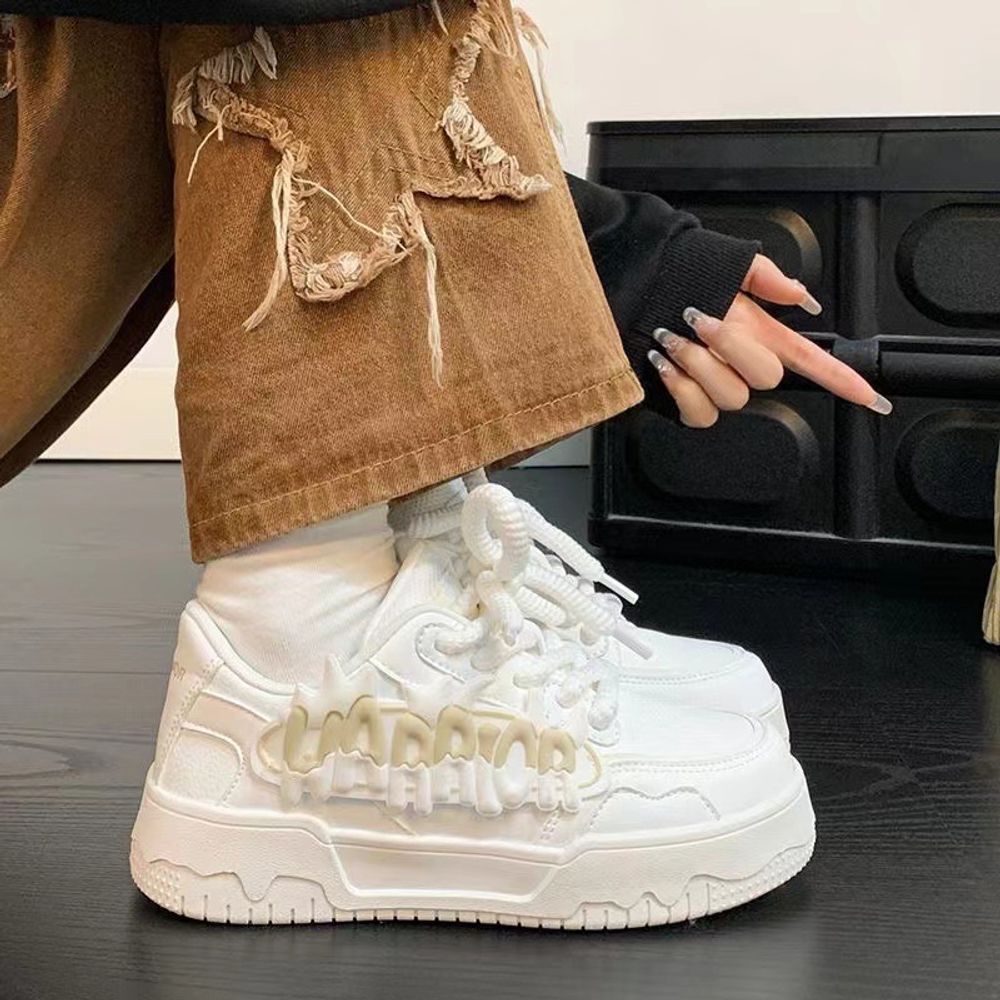 Thick Heeled  Casual Sneakers