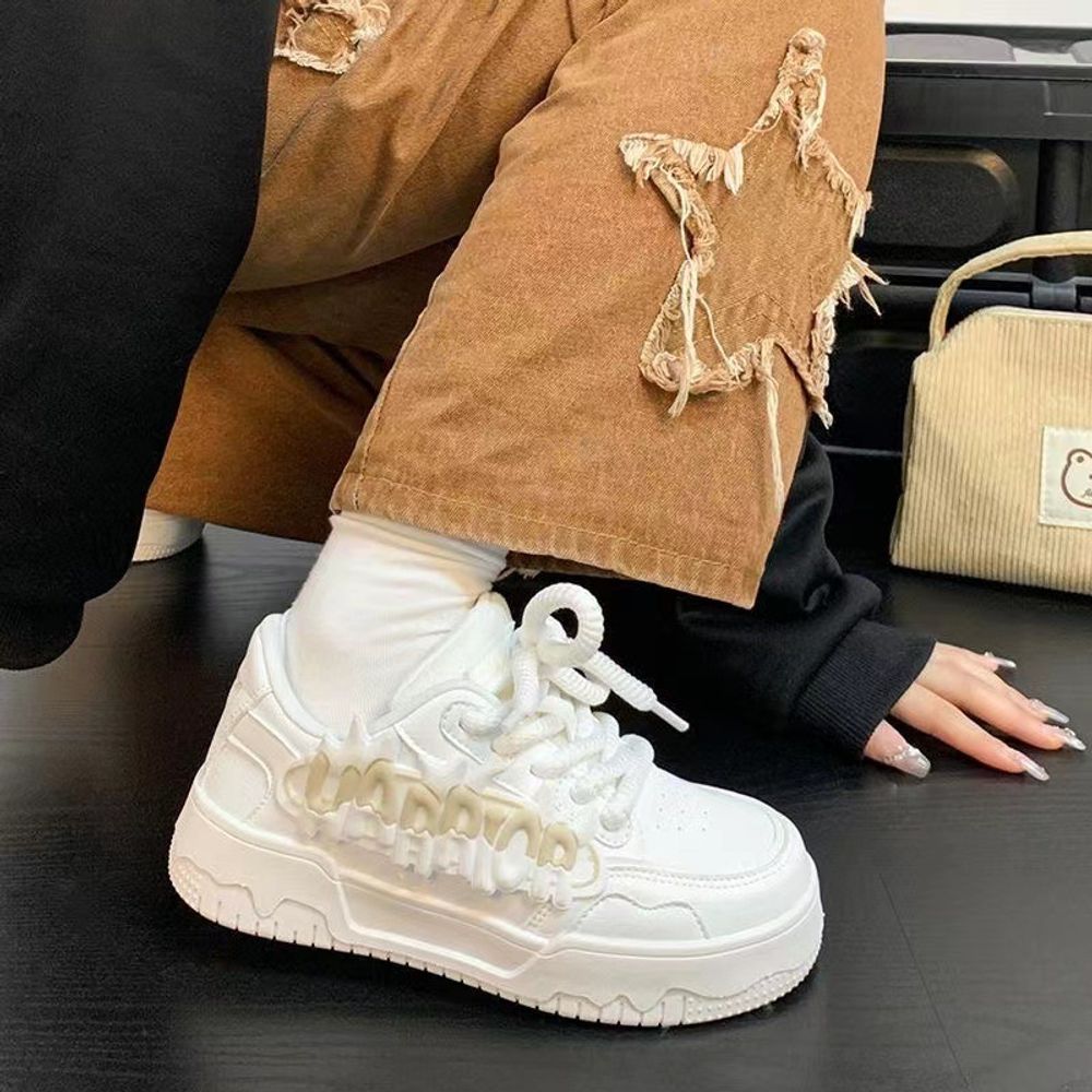 Thick Heeled  Casual Sneakers