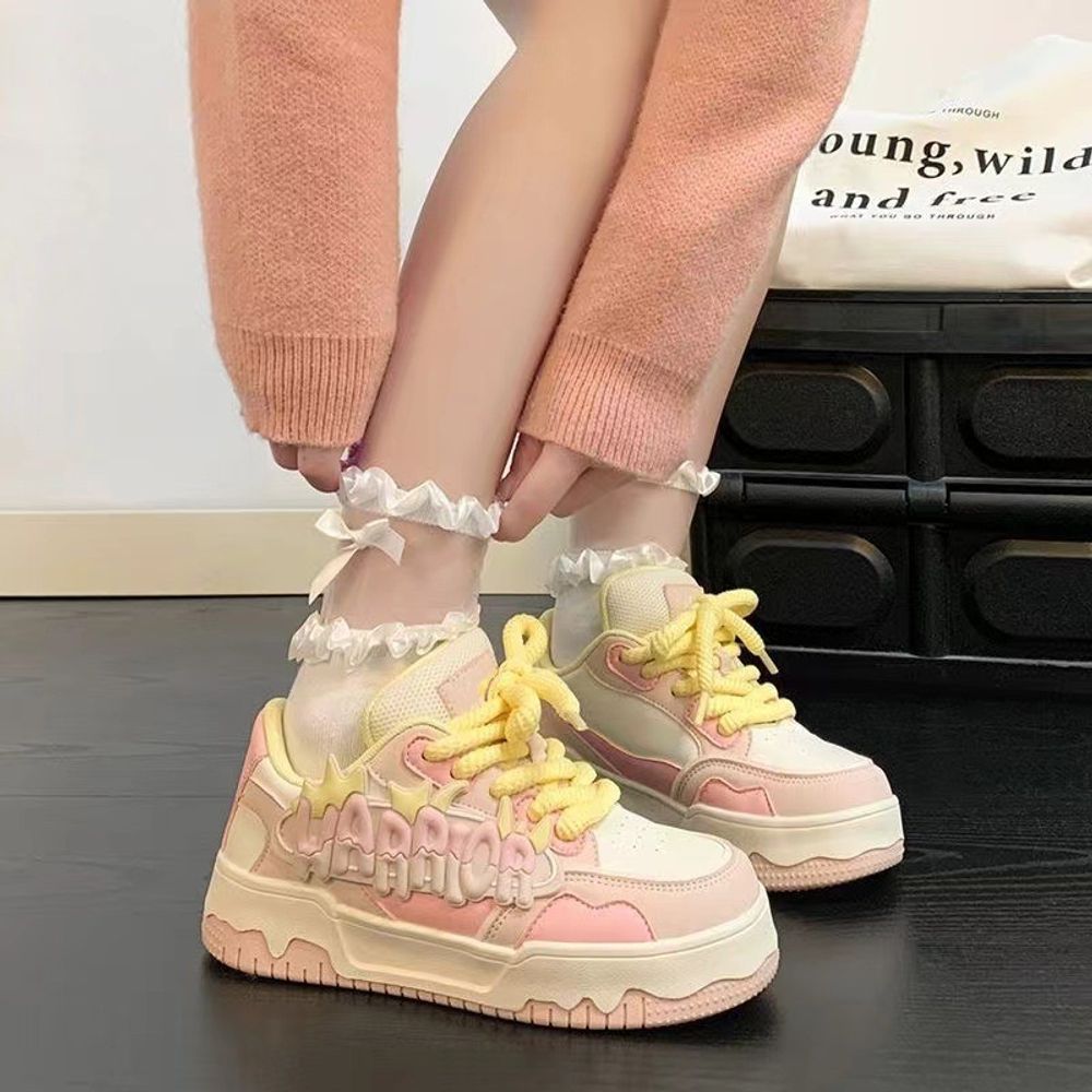 Thick Heeled  Casual Sneakers