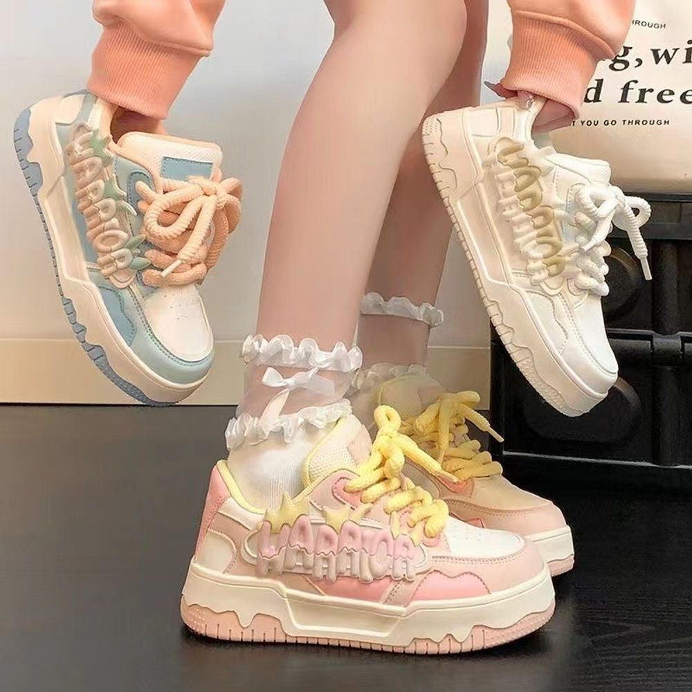 Thick Heeled  Casual Sneakers