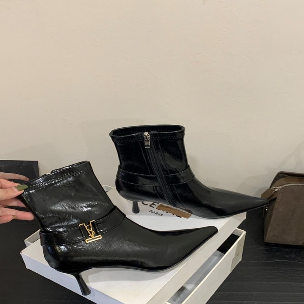 Pointed Toe Ankle Boots