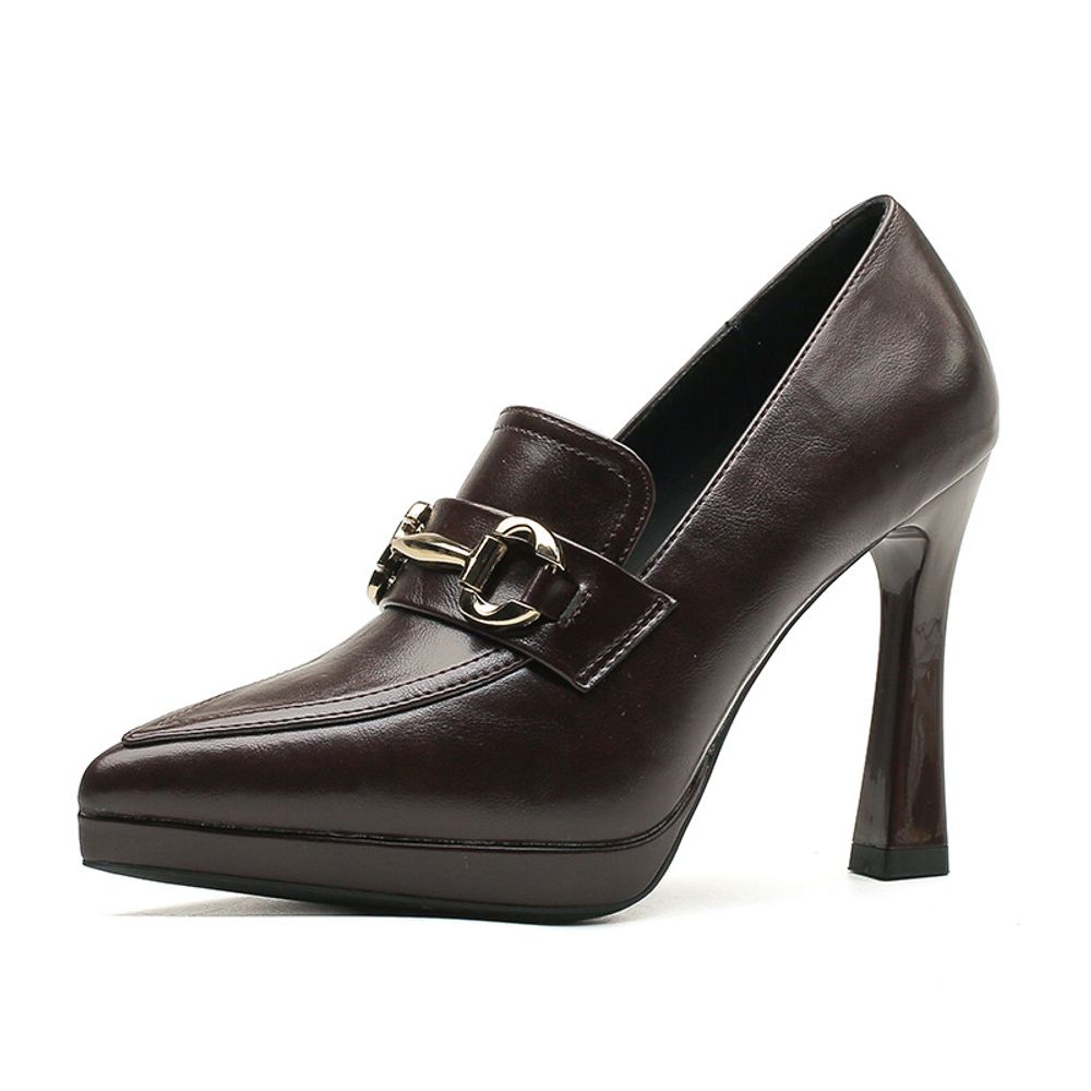 Loafers Design Pointed Heels