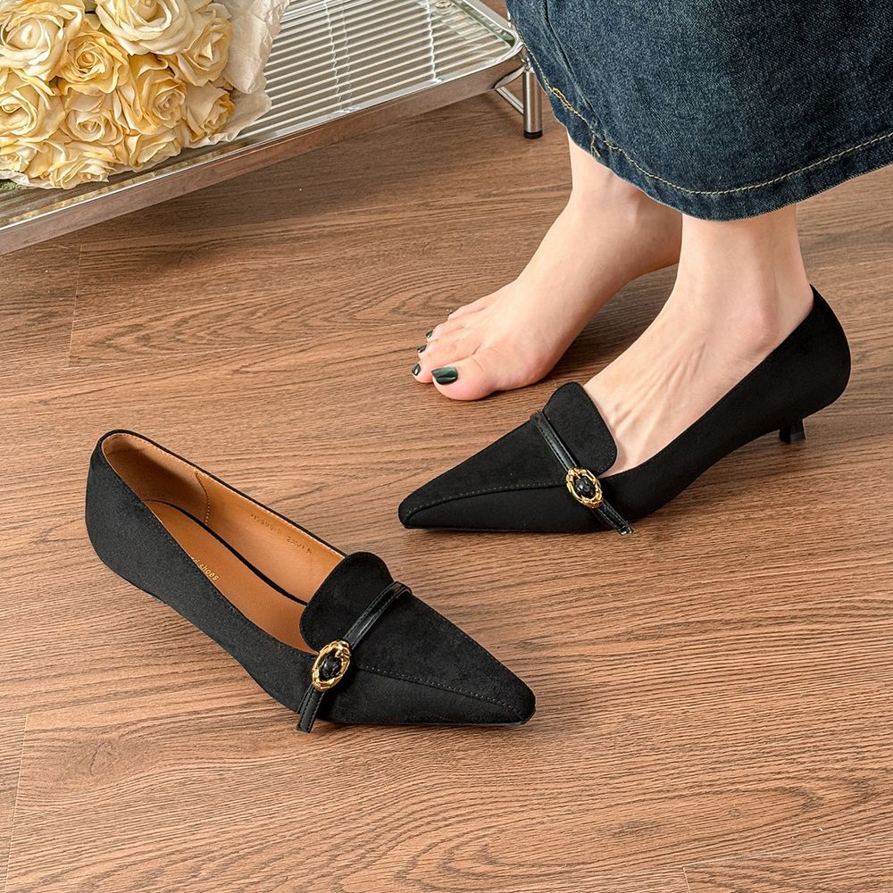 Premium Low Heeled Loafers