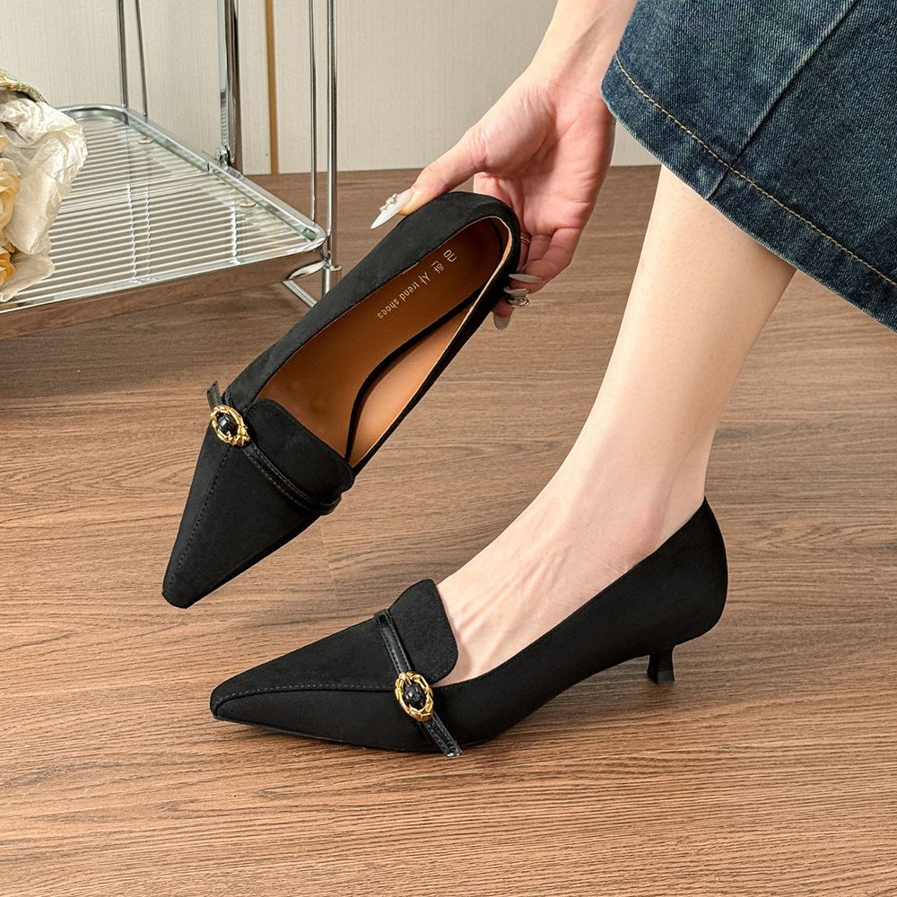 Premium Low Heeled Loafers