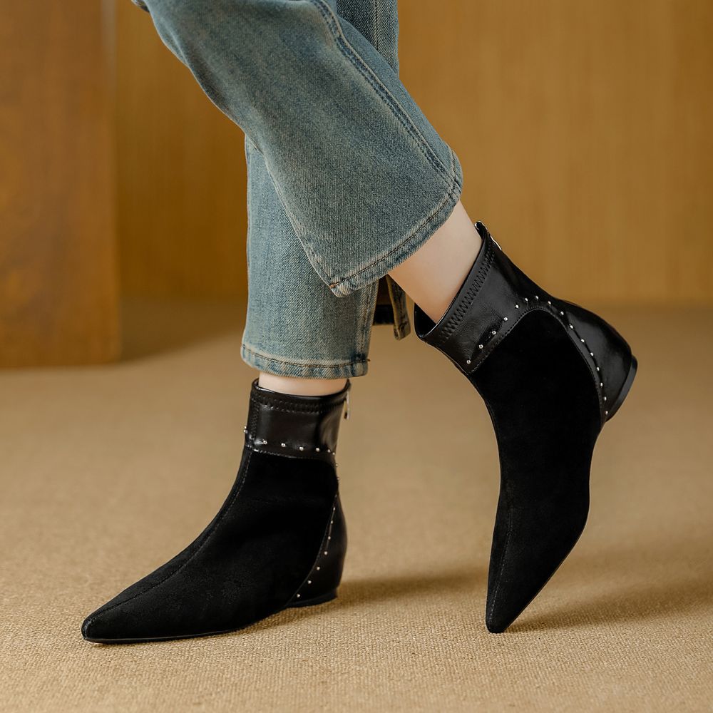 Pointed Toe Ankle Boots!
