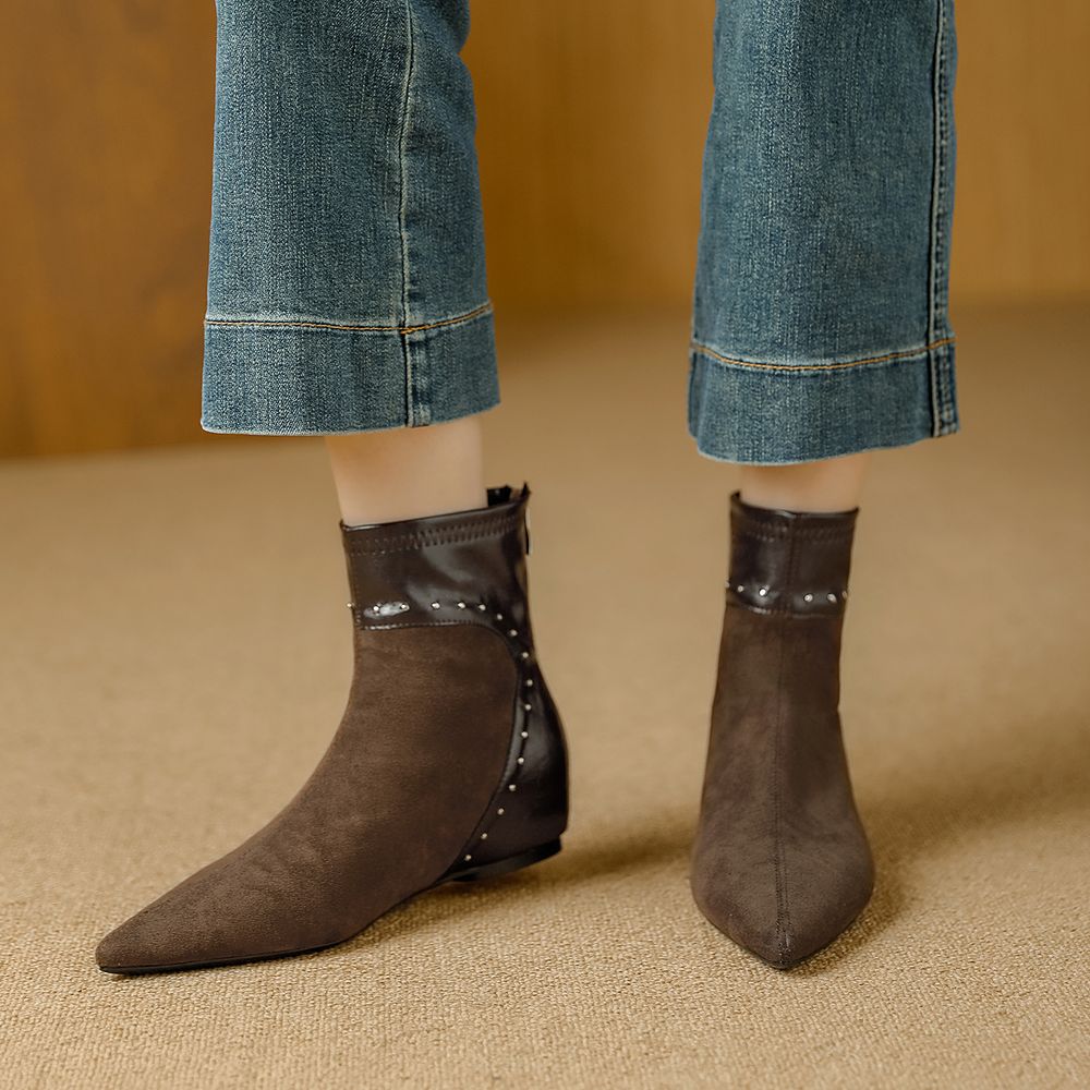 Pointed Toe Ankle Boots!