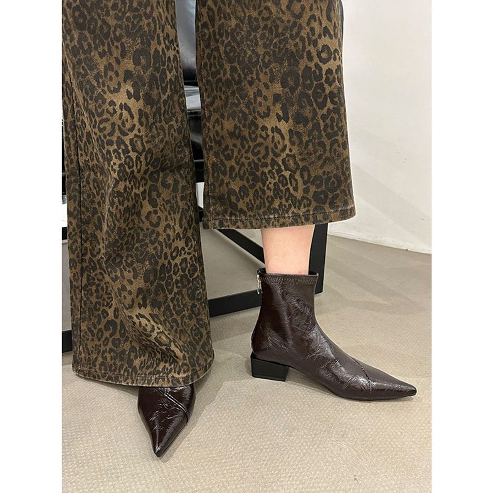 Pointed Toe Ankle Boots!