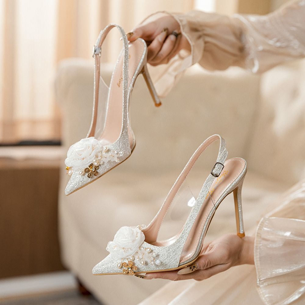 Premium Design Slingback Heels