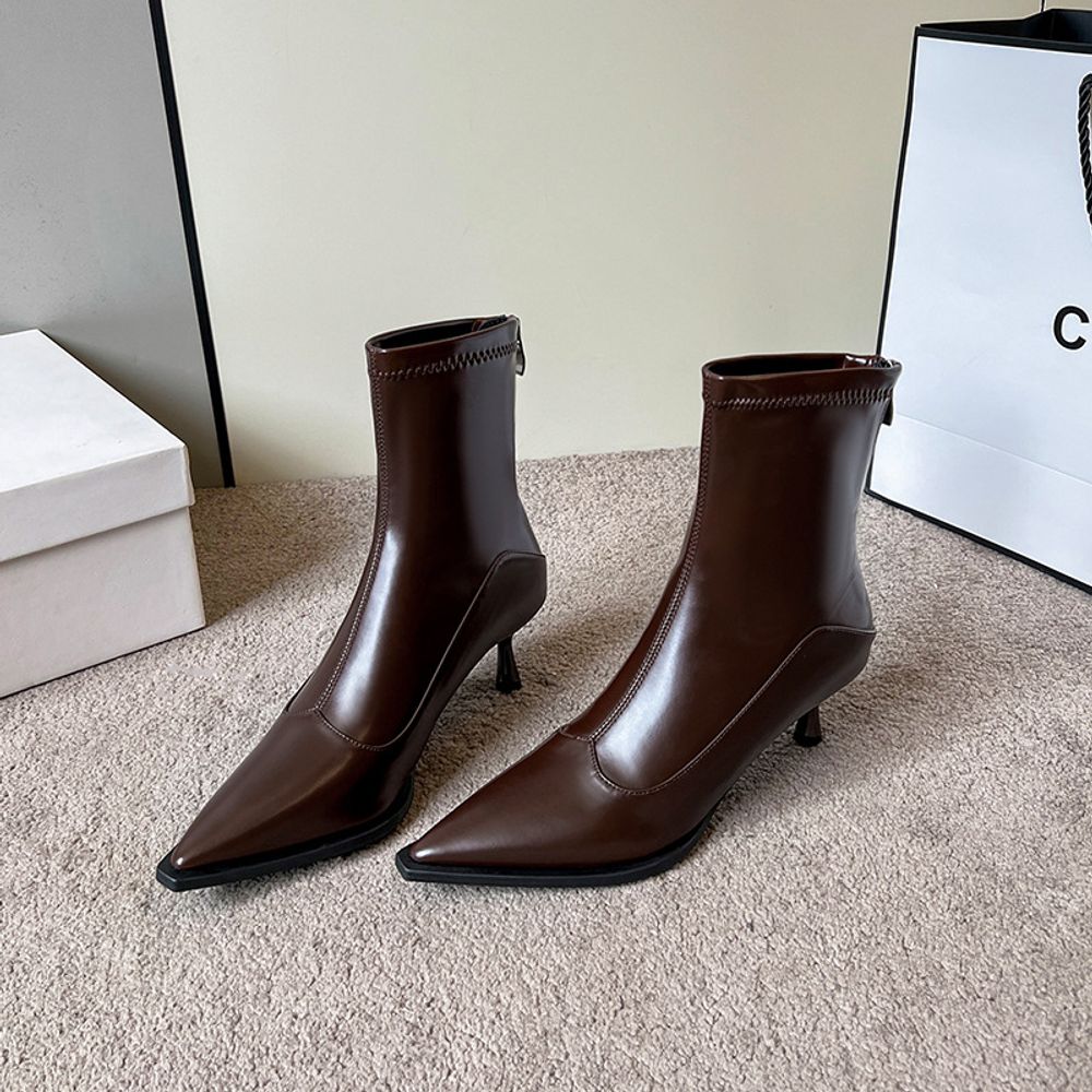 Pointed Toe Ankle Boots