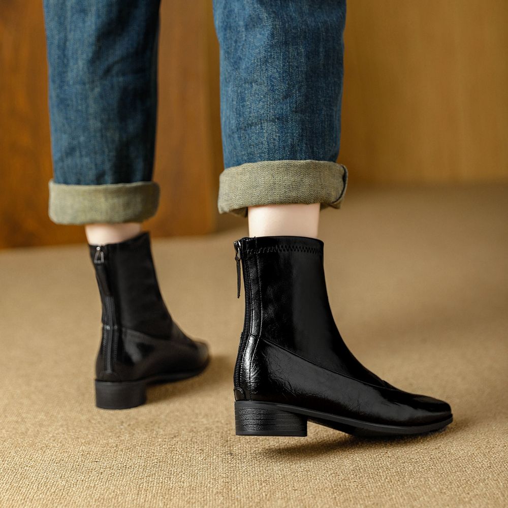 Autumn Melard Slim Boots