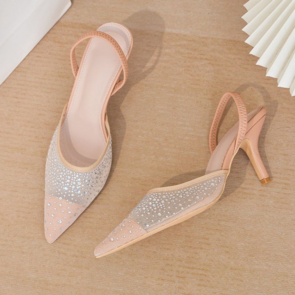 Rhinestones High Heels