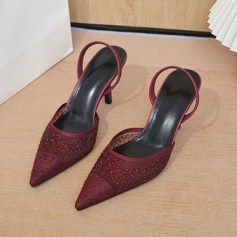 Rhinestones High Heels