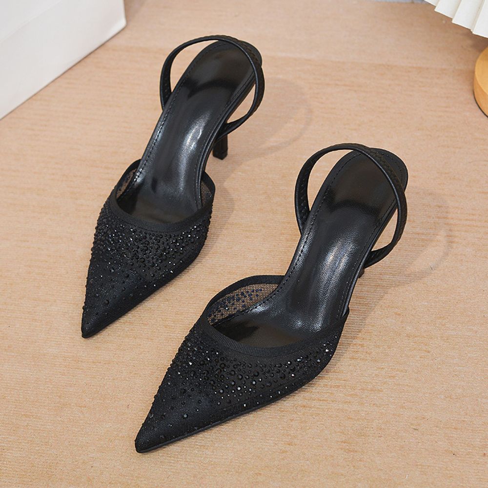 Rhinestones High Heels
