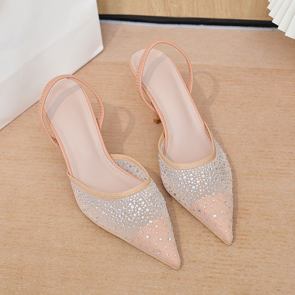 Rhinestones High Heels