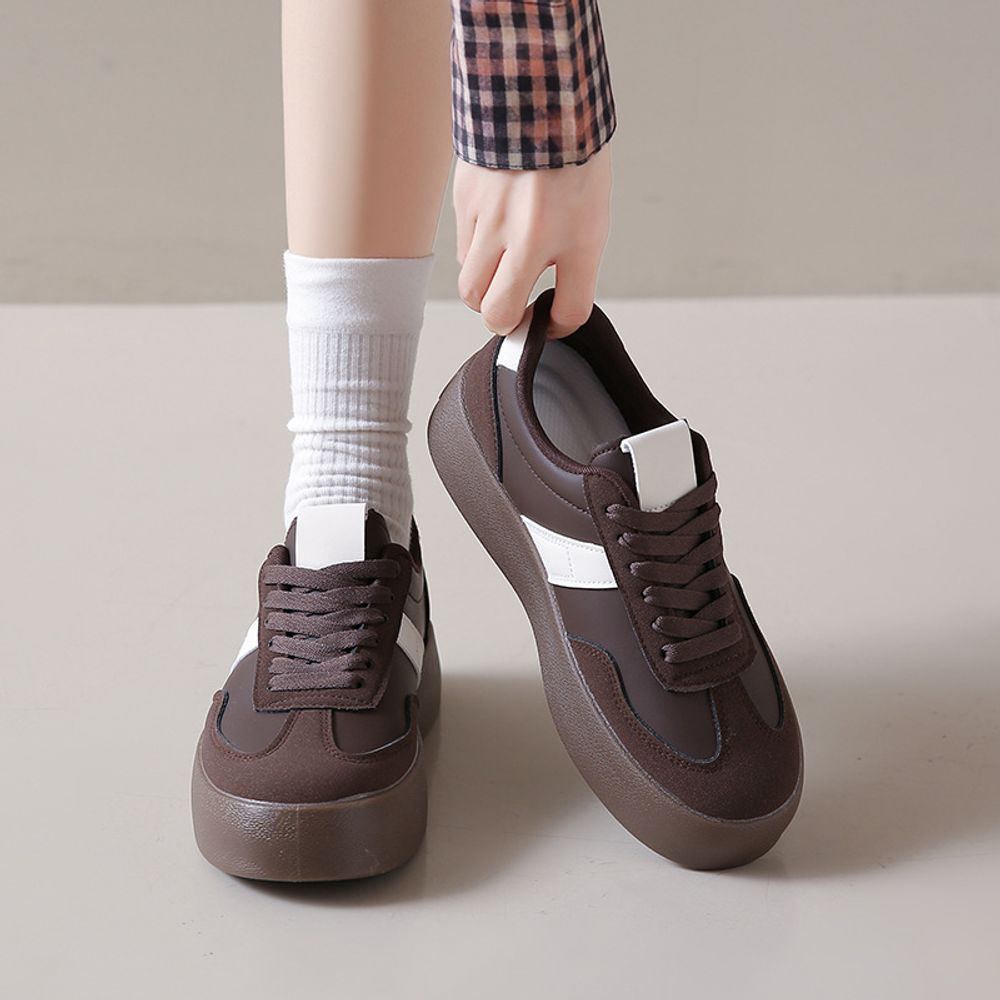 Thick-Soled Sneakers