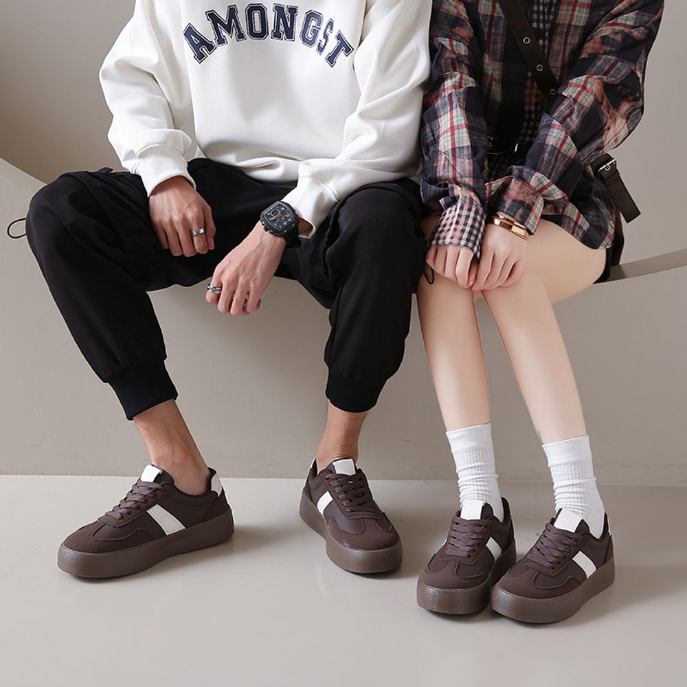 Thick-Soled Sneakers