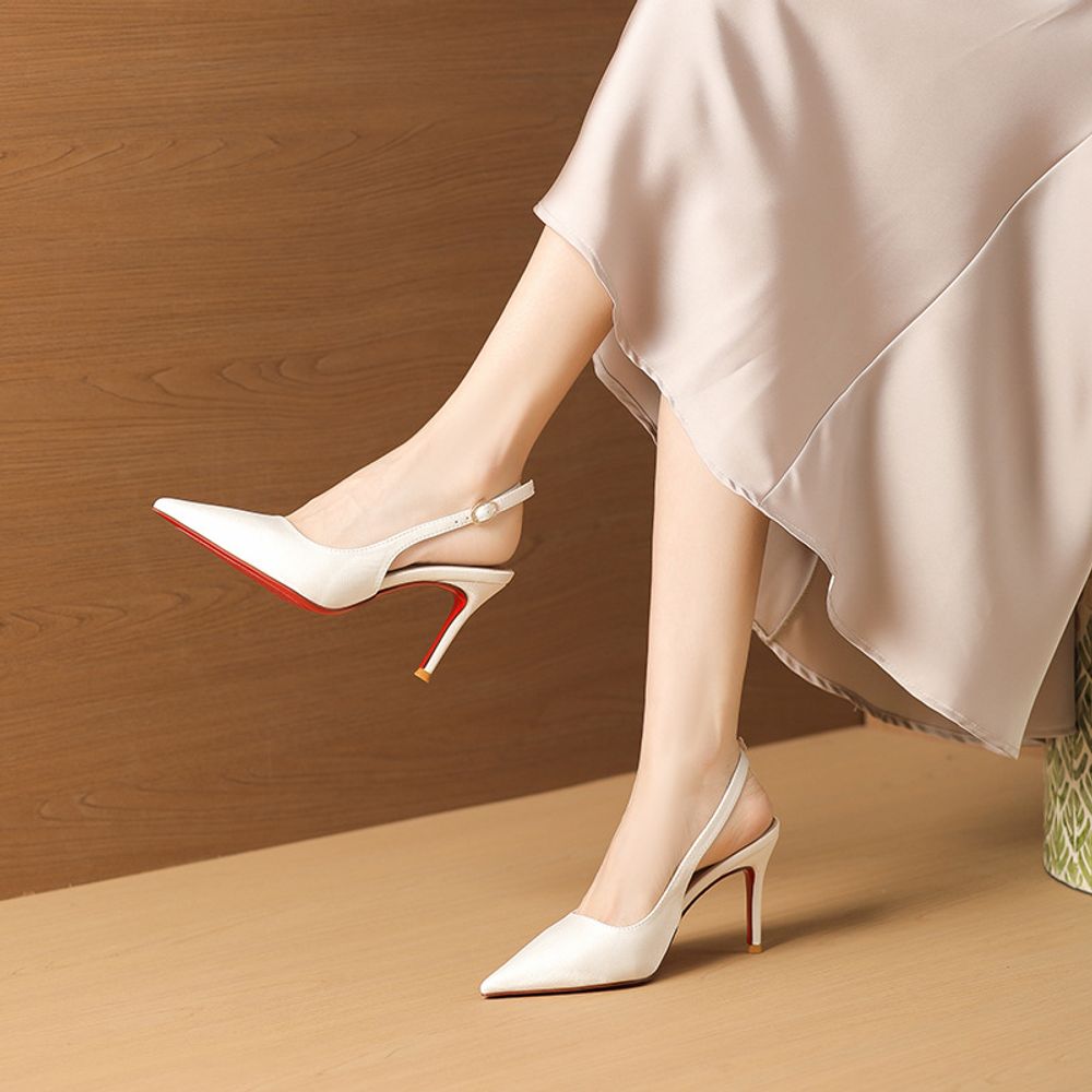Red Bottom Slingback Heels