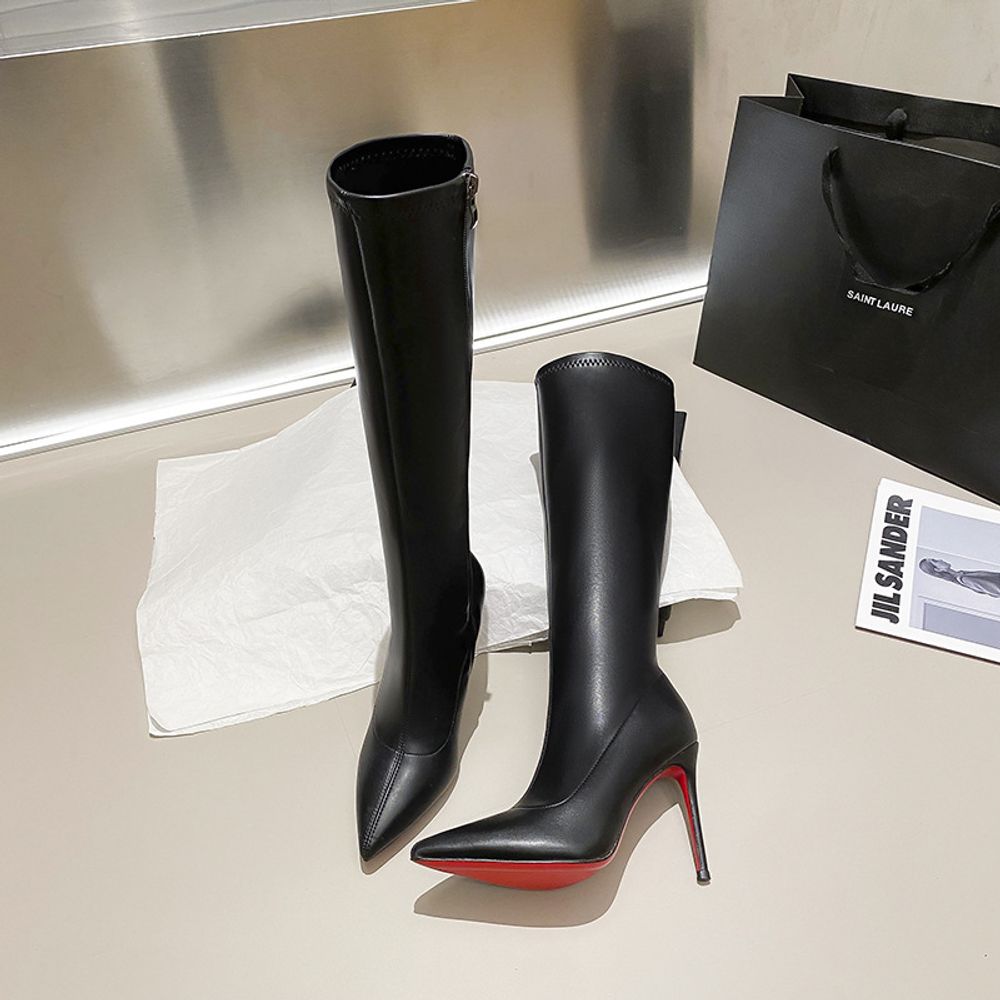 Knee High Red Bottom Boots