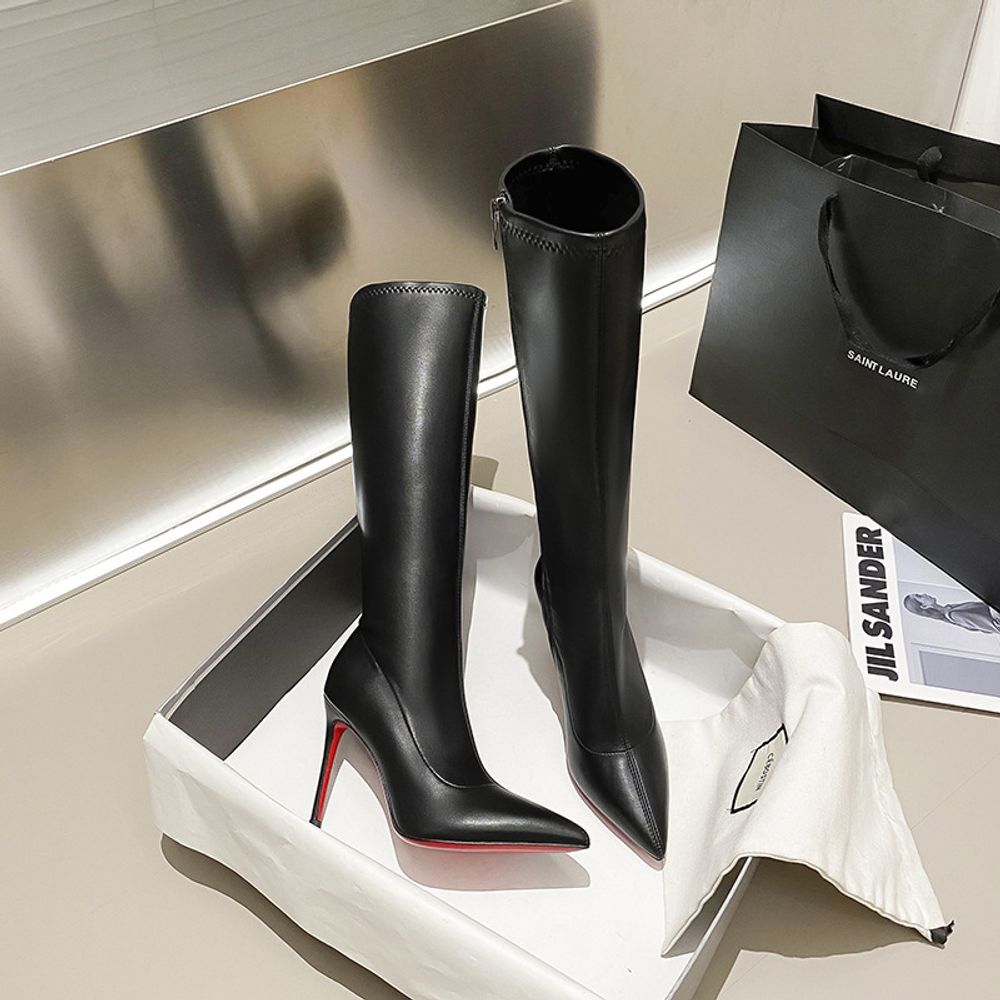 Knee High Red Bottom Boots