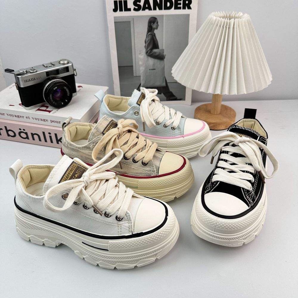 Chunky Canvas Sneakers