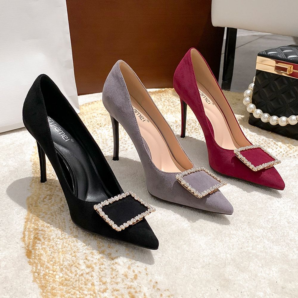 Rhinestone Stiletto Heel