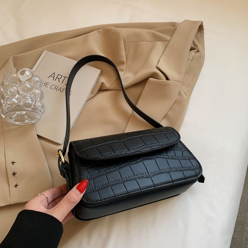 Pattern crossbody small square bag