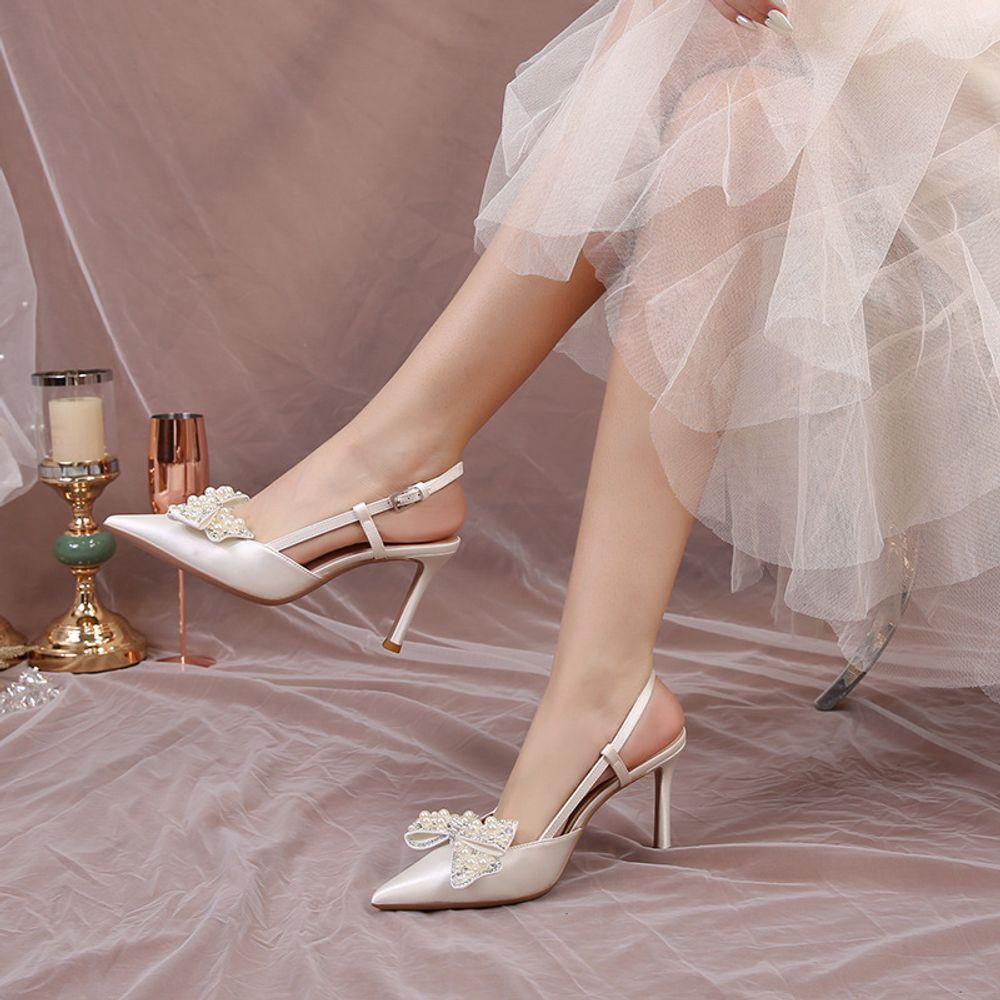 Baotou Backless High-Heeled