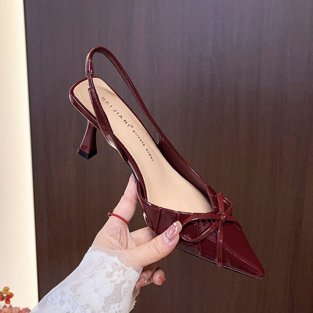 Open Back Heels