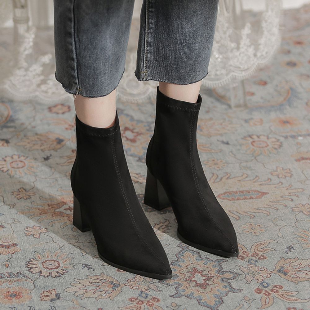 Ankle  heel boots